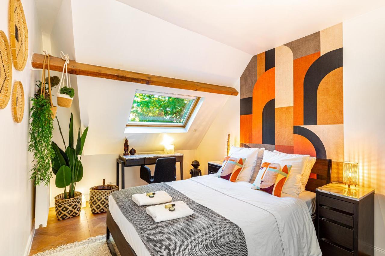 Stylish Modern Apartement - Art, Design, Garden, Villa Des Ammonites Meudon Exterior photo