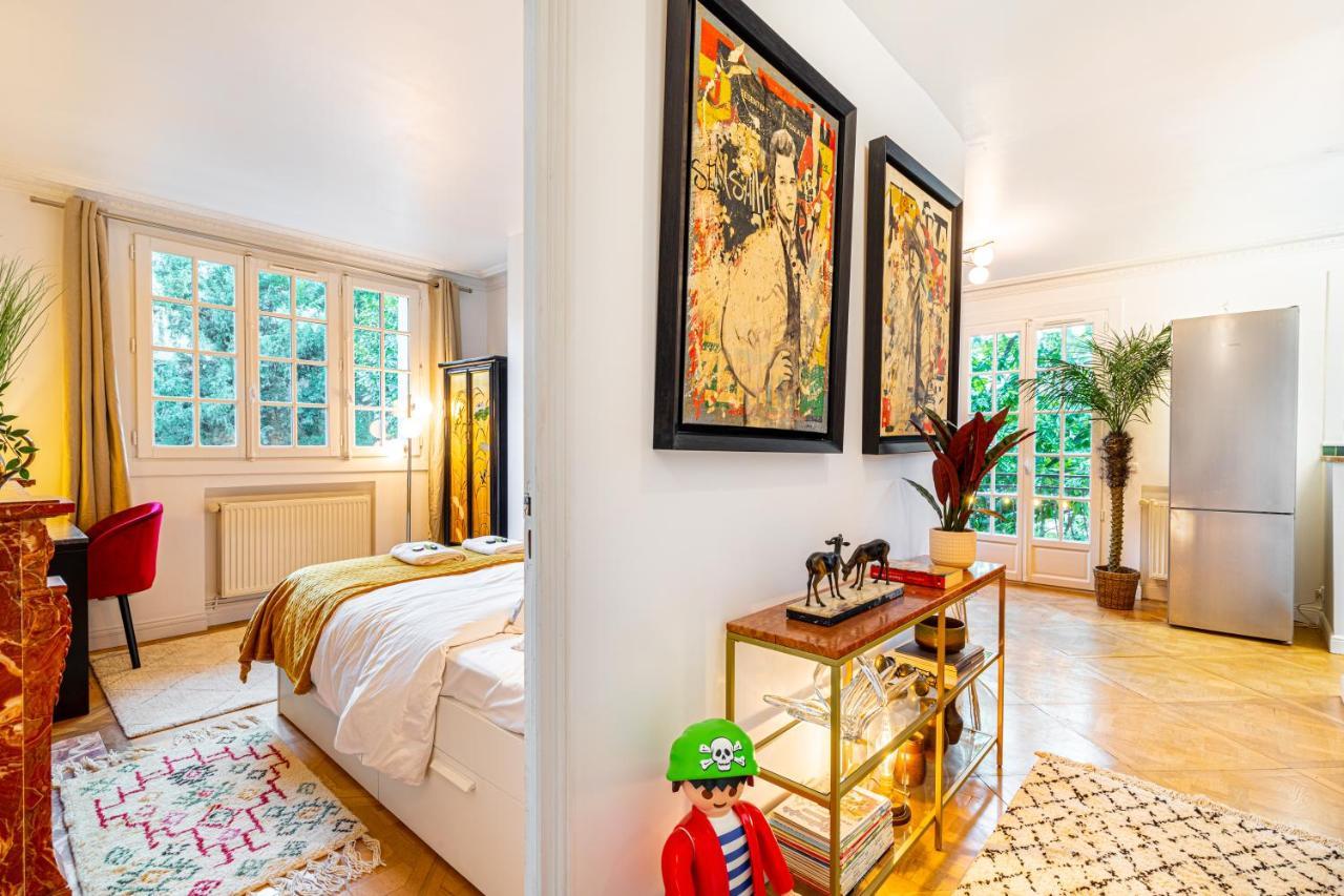 Stylish Modern Apartement - Art, Design, Garden, Villa Des Ammonites Meudon Exterior photo